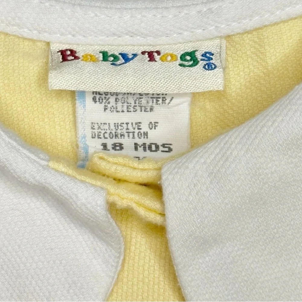 Vintage Baby Togs Flower Romper‎